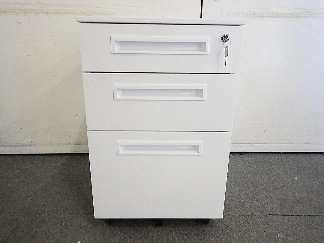 井上金庫　3段ワゴン　17-0640