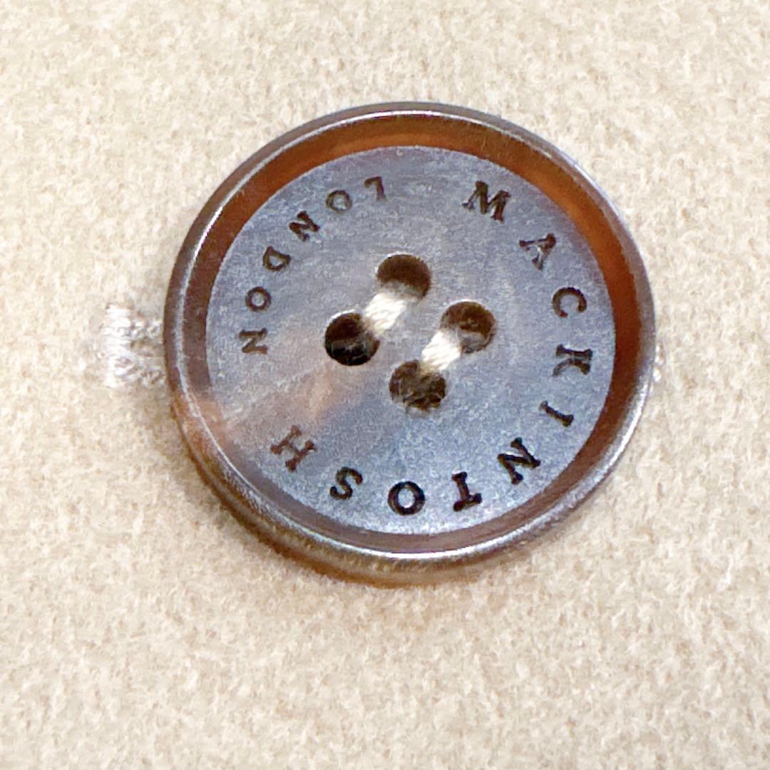新品同様✨　マッキントッシュ　ロンドン　ピーコート　ウール　カシミヤ