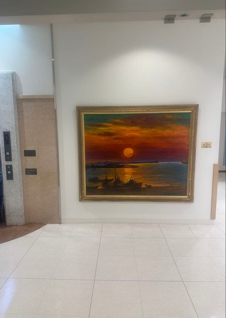 特価　値下げ可　希少　入手困難　100号サイズ　絵画