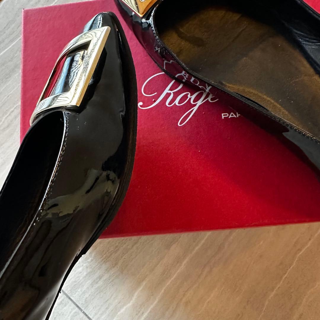 Roger Vivier 黒 バレリーナ　パンプス