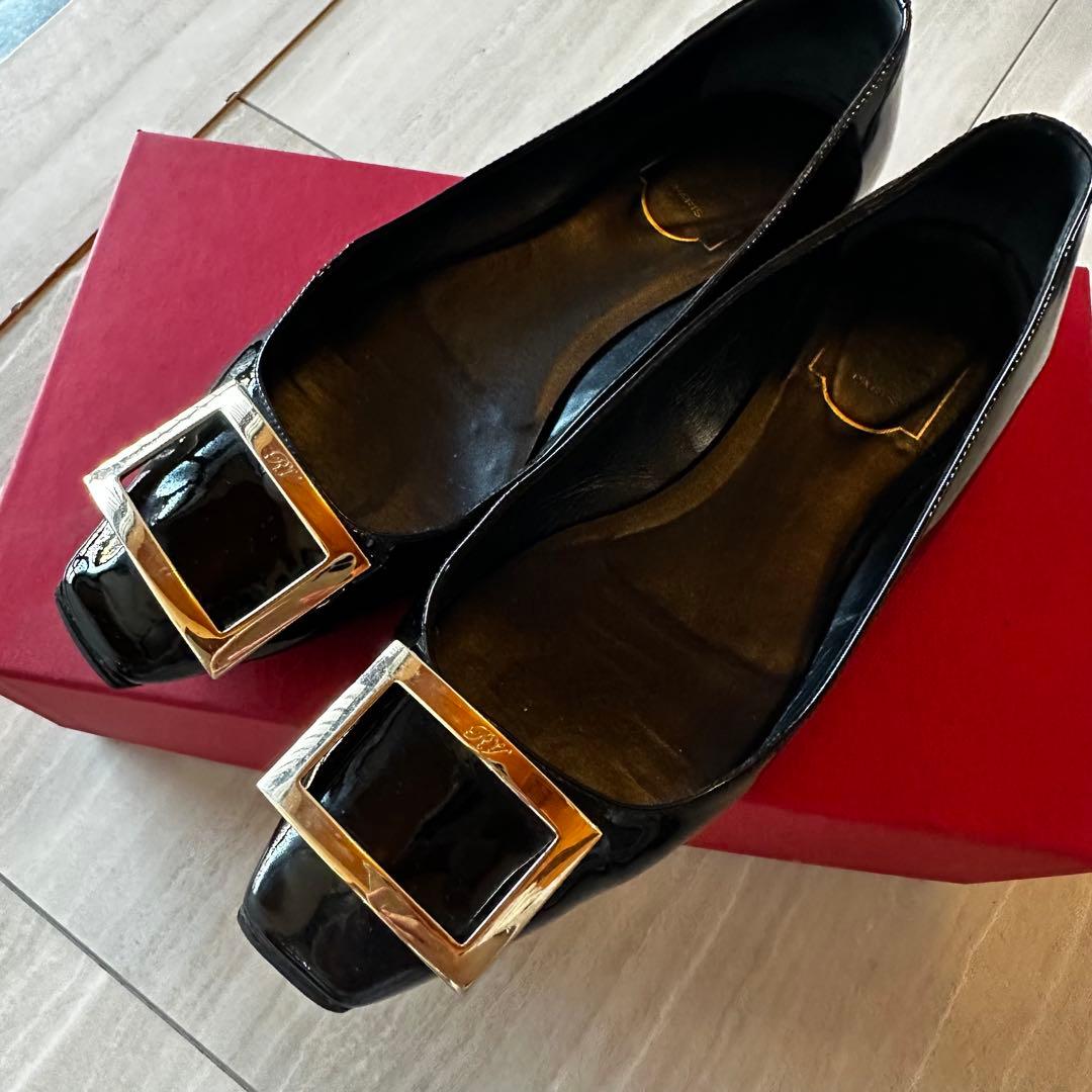 Roger Vivier 黒 バレリーナ　パンプス