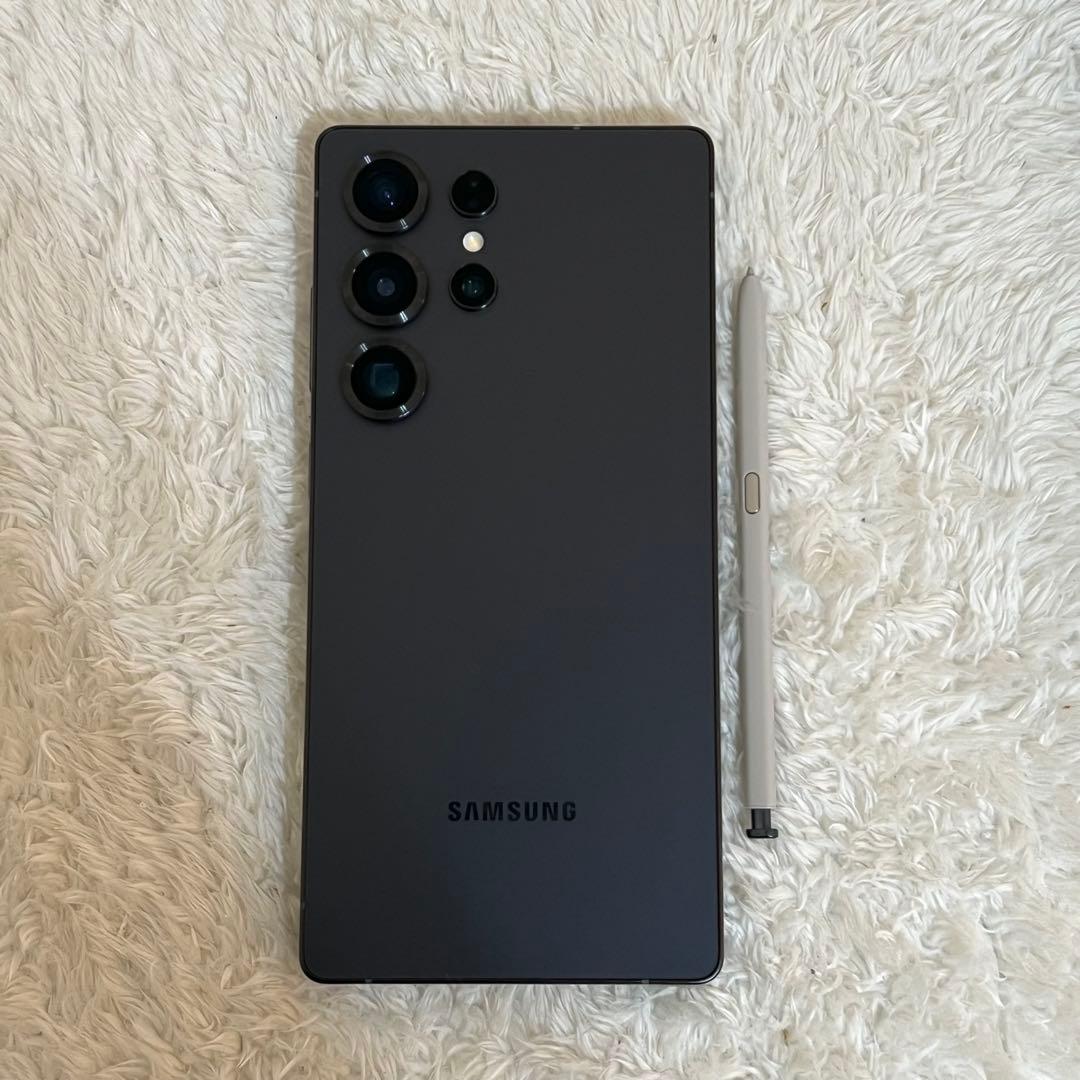 ★Galaxy S25 ultra 512GB チタニウムジェットブラックj27