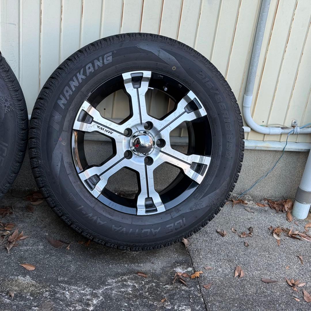 MKW MK-36 ナンカンAW-1 スタッドレスホイール16インチ　デリカD5