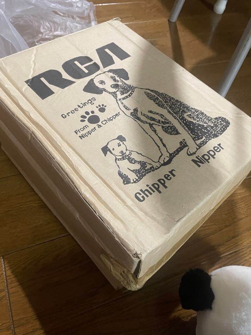 ビクターVictor rca ニッパーandチッパー　ぬいぐるみ