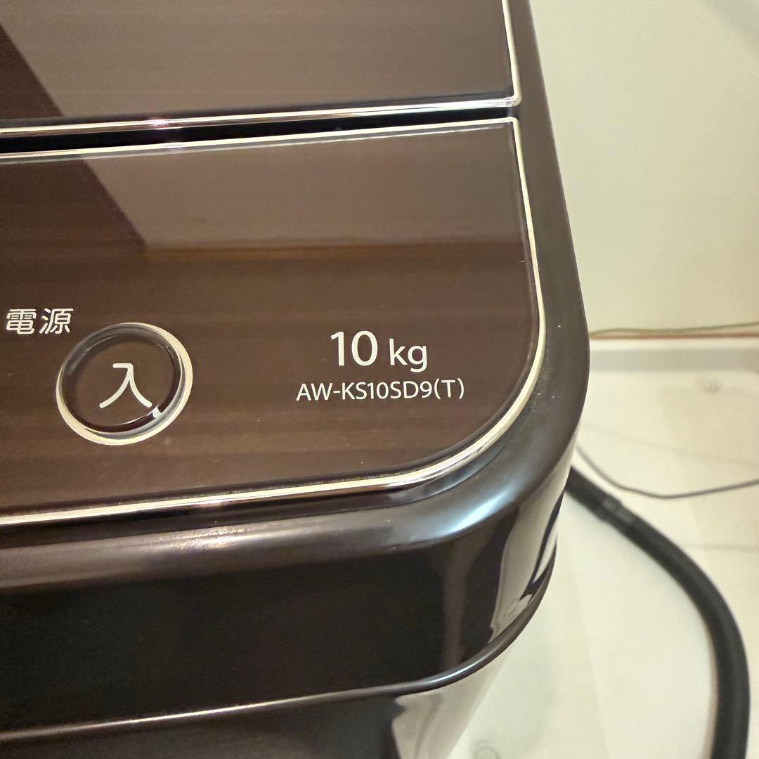 東芝10kg縦型洗濯機 洗剤自動投入　抗菌ウルトラファインバブル洗浄