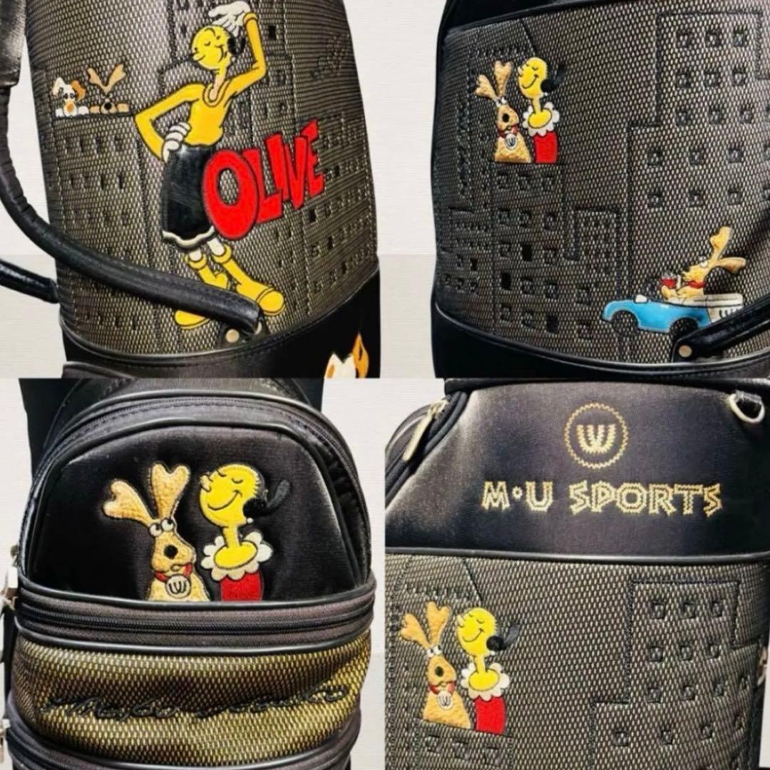 ✨美品✨ M・USPORTSキャディバッグ キャスター付き