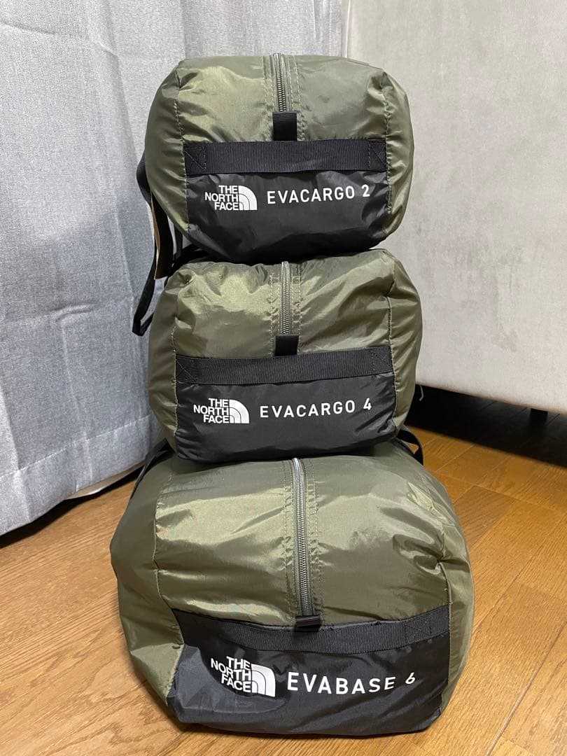 THE NORTH FACE エバベース 6エバカーゴ4エバカーゴ2の3点セット