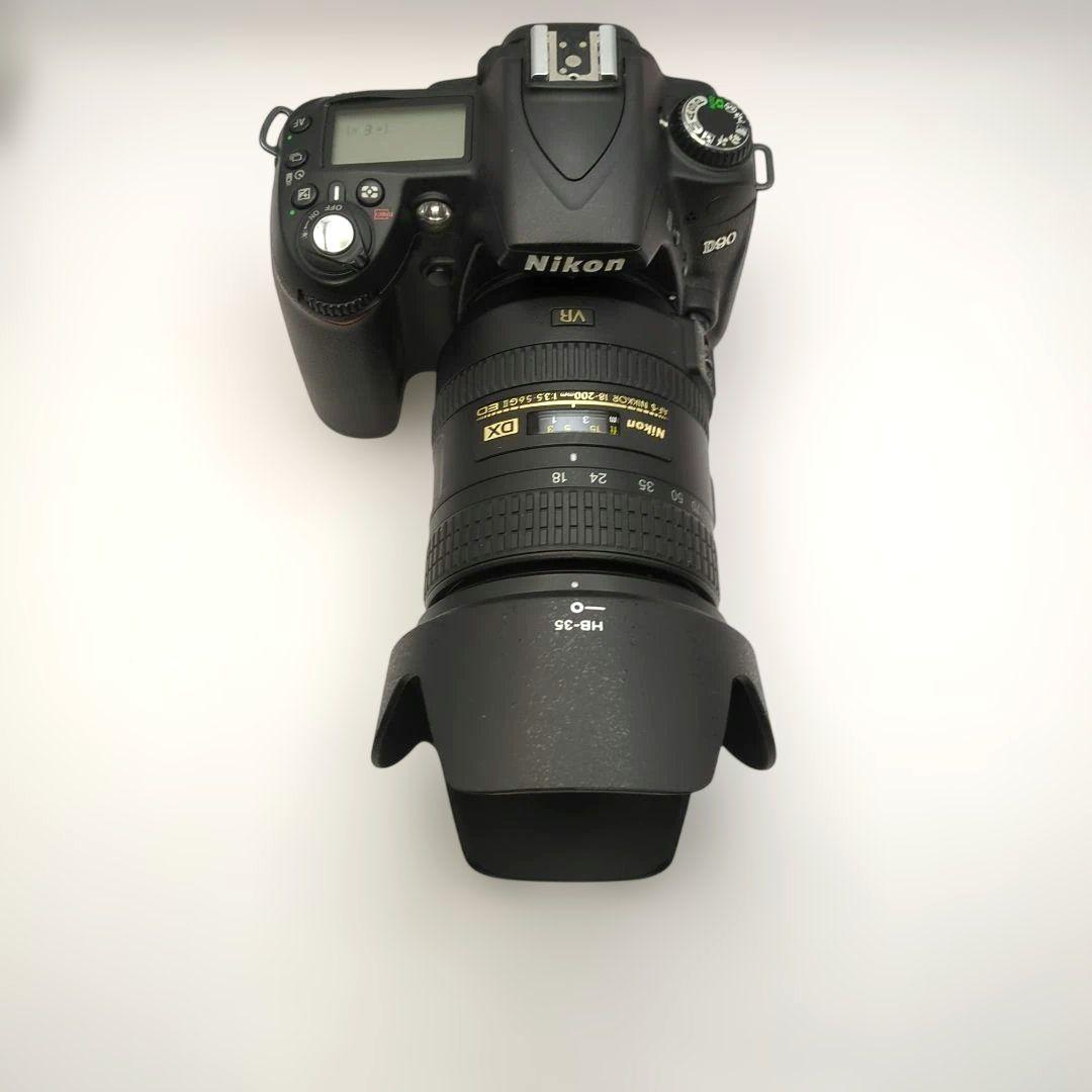 Nikon D90 AF-S 18-200VRII レンズセット