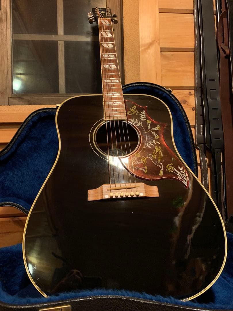 Gibson Hummingbird ebony Black 2012年製