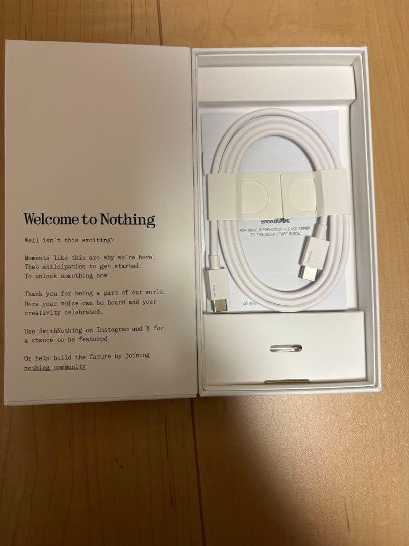Nothing Phone 3a 256GB メモリ12GB　値下げ可能