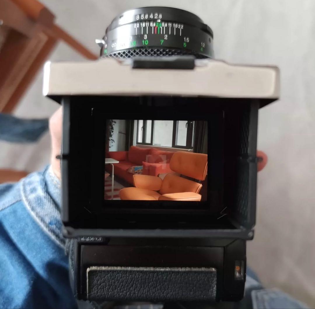 ブロニカのハイライトスクリーン 「フォーカシングスクリーン」