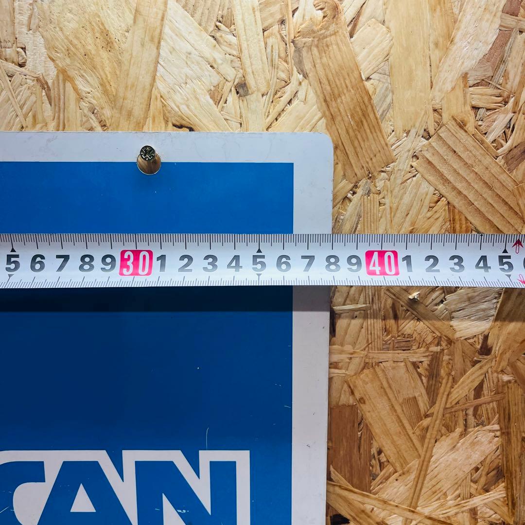 US仕入れ AMERICAN EXPRESS 1994年製 メタル看板 両面仕様