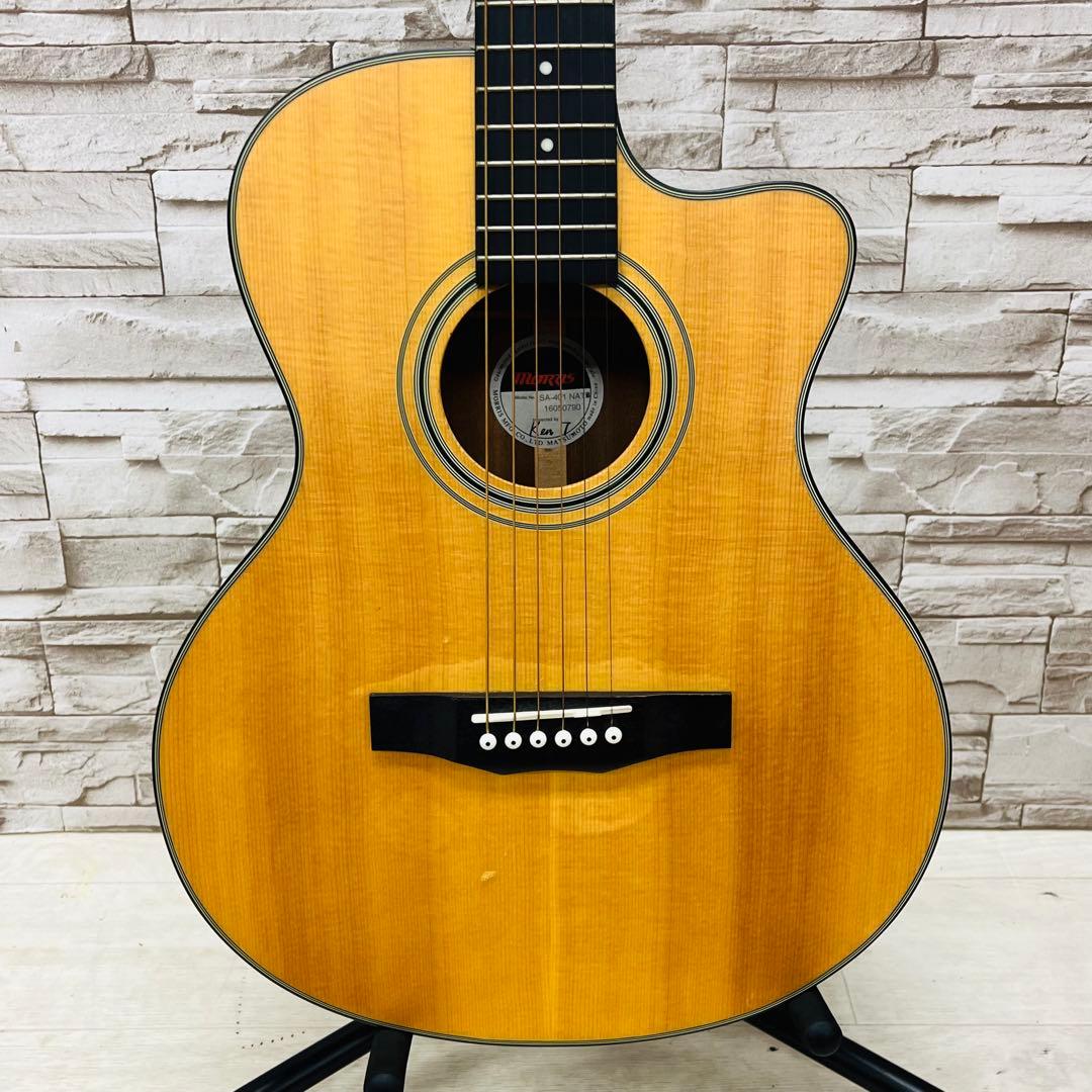Morris オーケストラシェイプミニアコースティックギター SA-401NAT