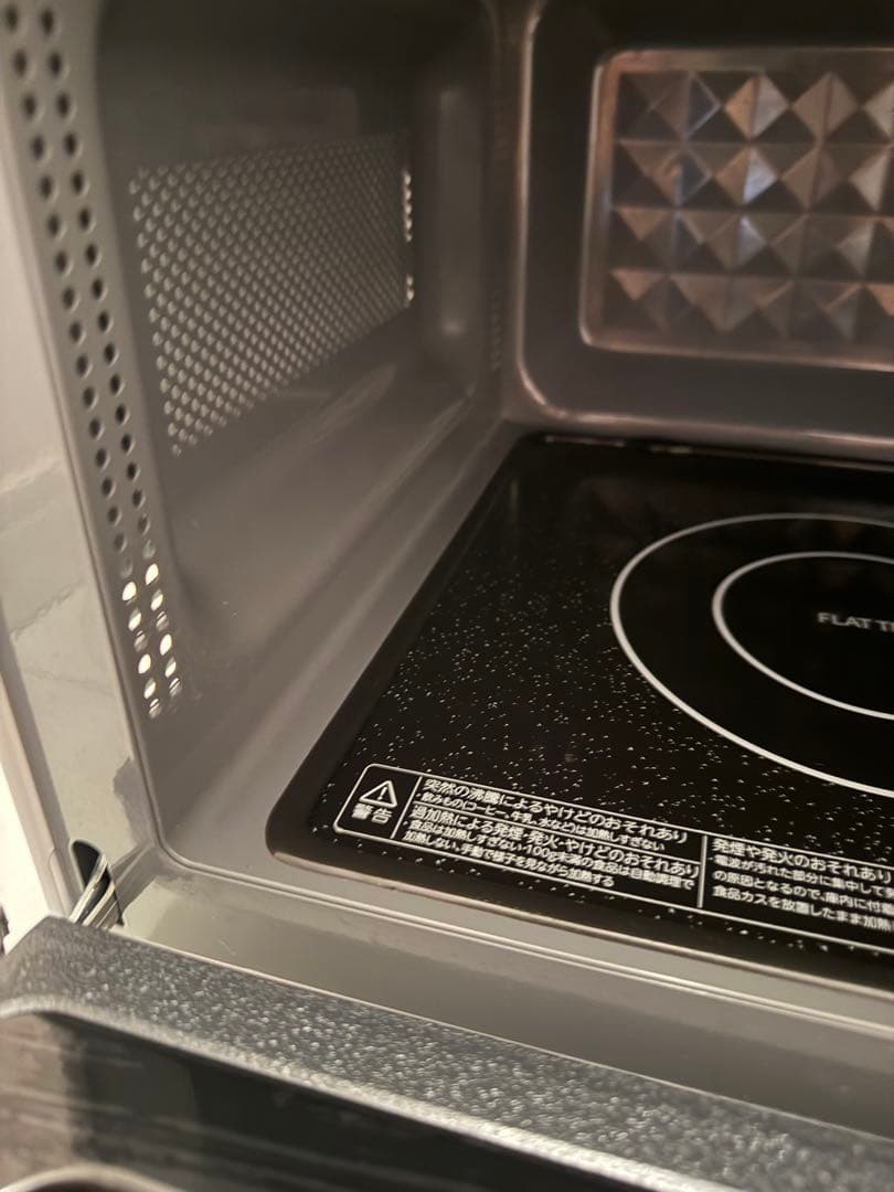 【動作確認済】TOSHIBA 電子レンジ フラットテーブル ER-S17Y-W