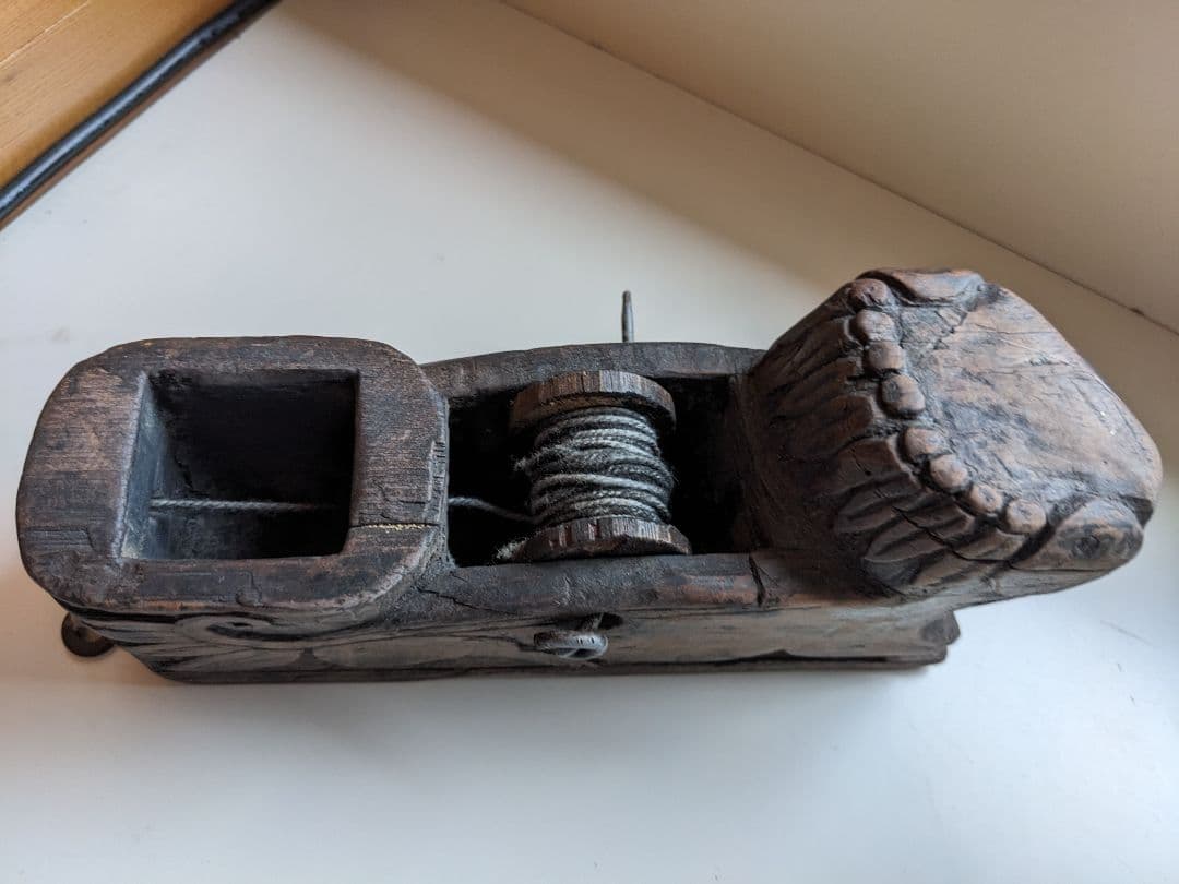 骨董　かわいい犬の墨壺