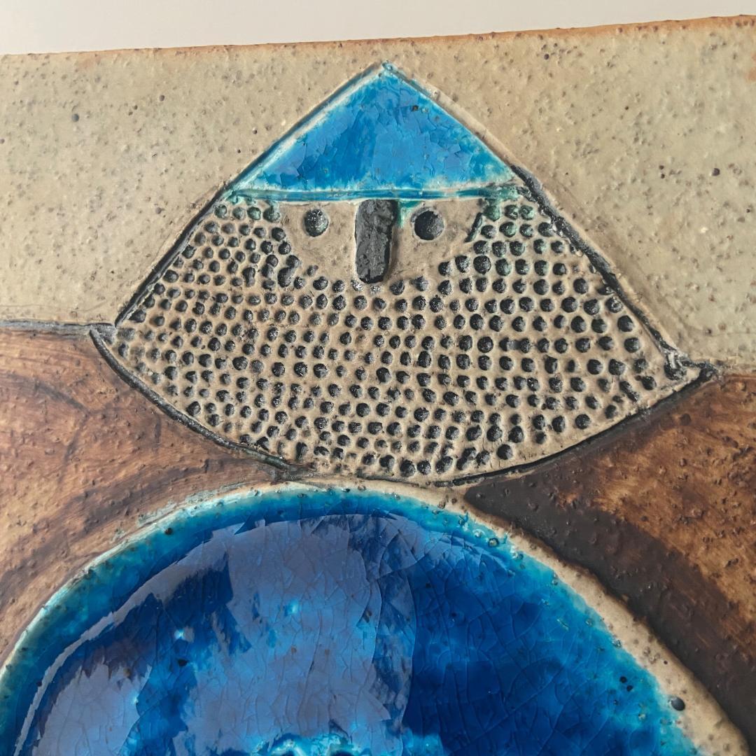 インガーパーソン 陶板 リンドベリ バイキング 壁掛け ロールストランド B