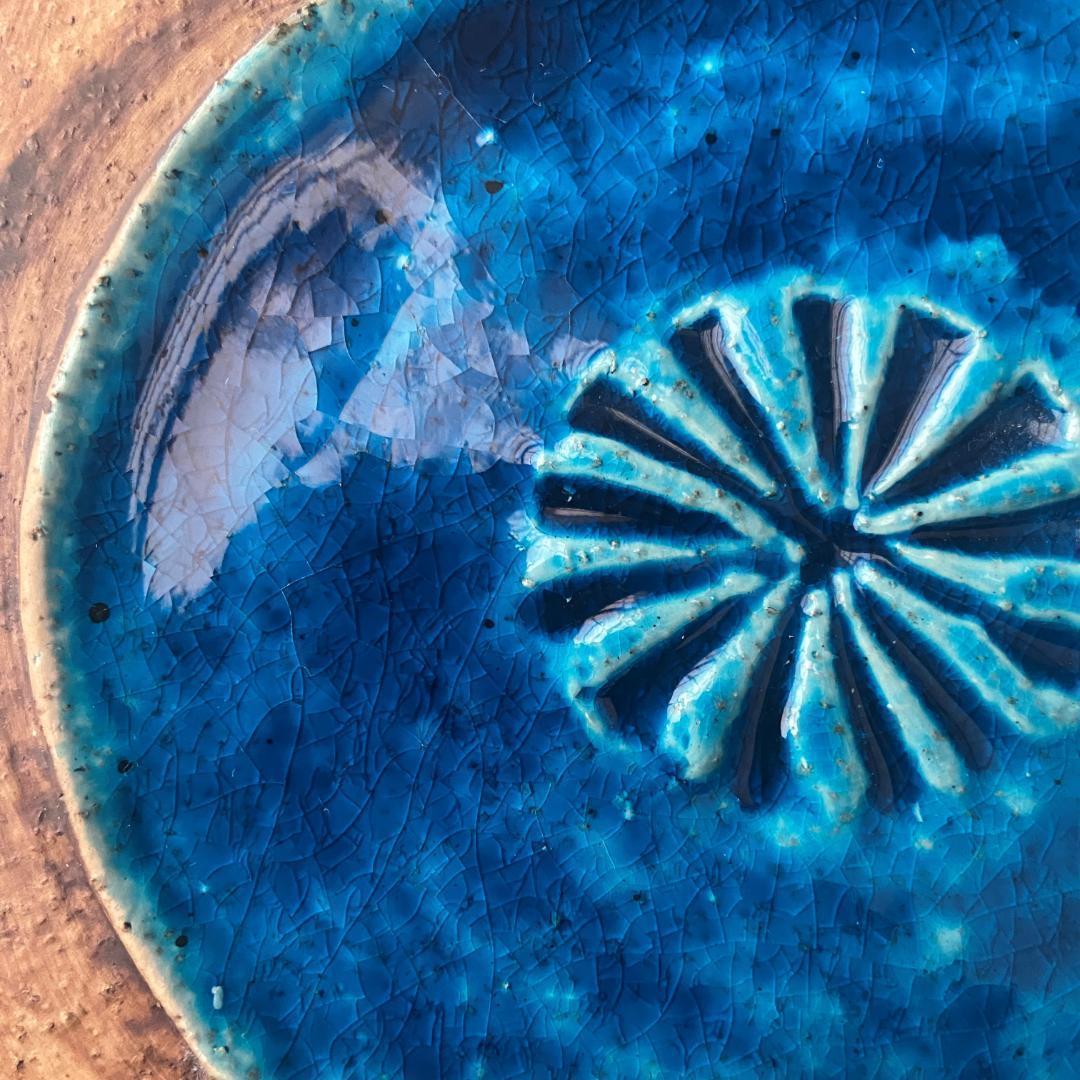 インガーパーソン 陶板 リンドベリ バイキング 壁掛け ロールストランド B