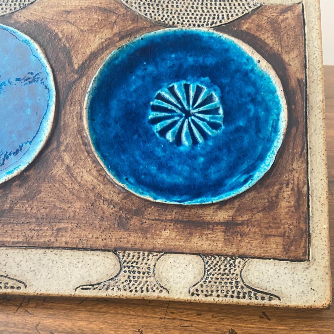 インガーパーソン 陶板 リンドベリ バイキング 壁掛け ロールストランド B