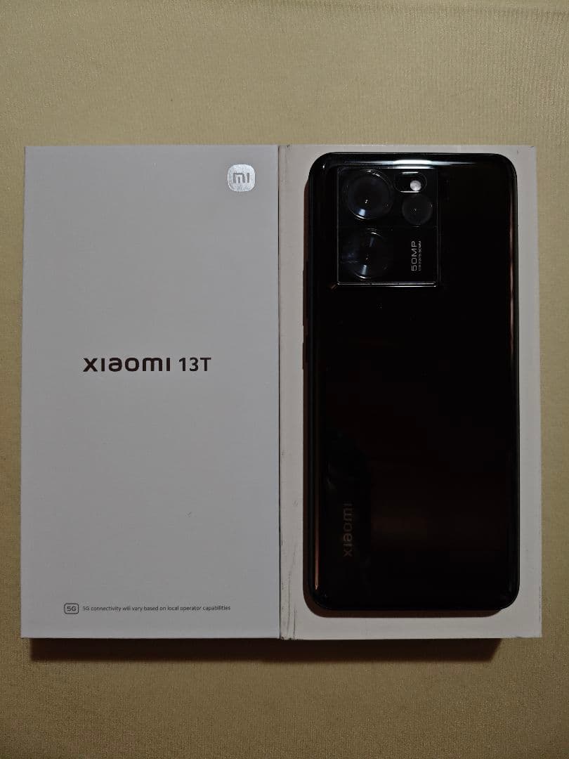 Xiaomi 13T ブラック 256GB au版（XIG04） SIMフリー