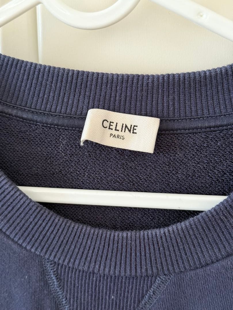 CELINE ロゴ　トレーナー　スウェット　S