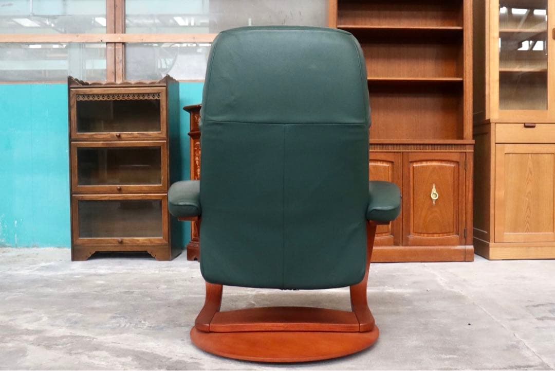 GMHK660○フィヨルド イエリアーダ 本革 リクライニングチェア シングル