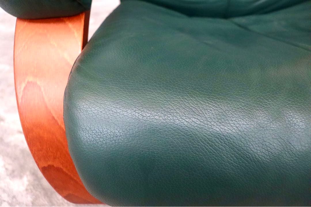 GMHK660○フィヨルド イエリアーダ 本革 リクライニングチェア シングル