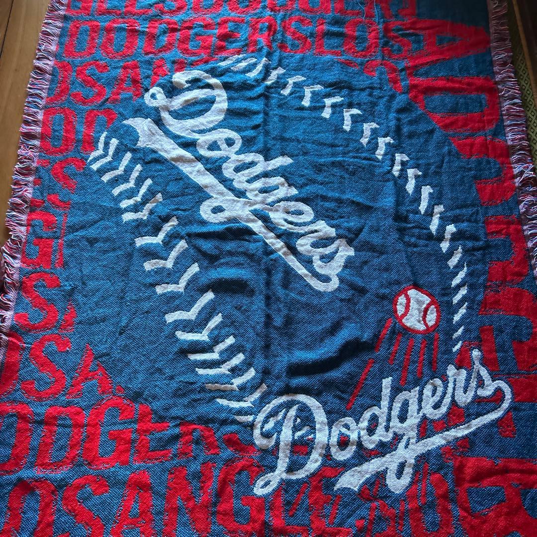 激レア　USA製 ロサンゼルス・ドジャース ラグ ヴィンテージ　アメカジ　古着屋