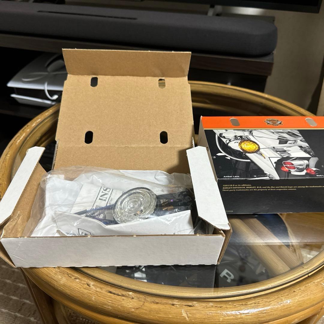 ハーレー純正　LEDウィンカーバレットターンシグナルインサートキットアンバー