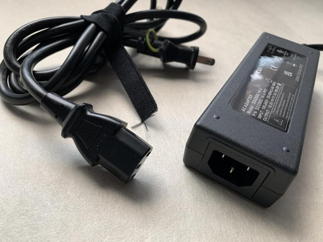 CUI GaN ACアダプター 18V 200W SDI200G-18-U