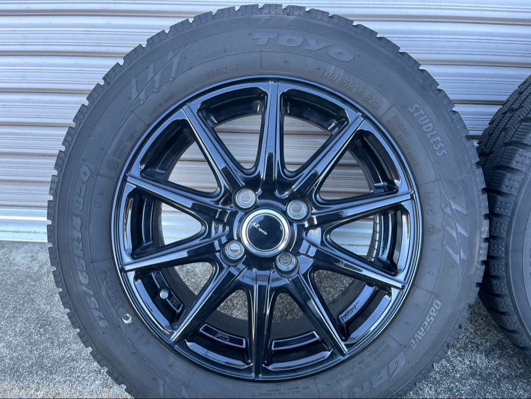 TOYO 175/65R14 スタッドレス ホイール タイヤ 4本セット