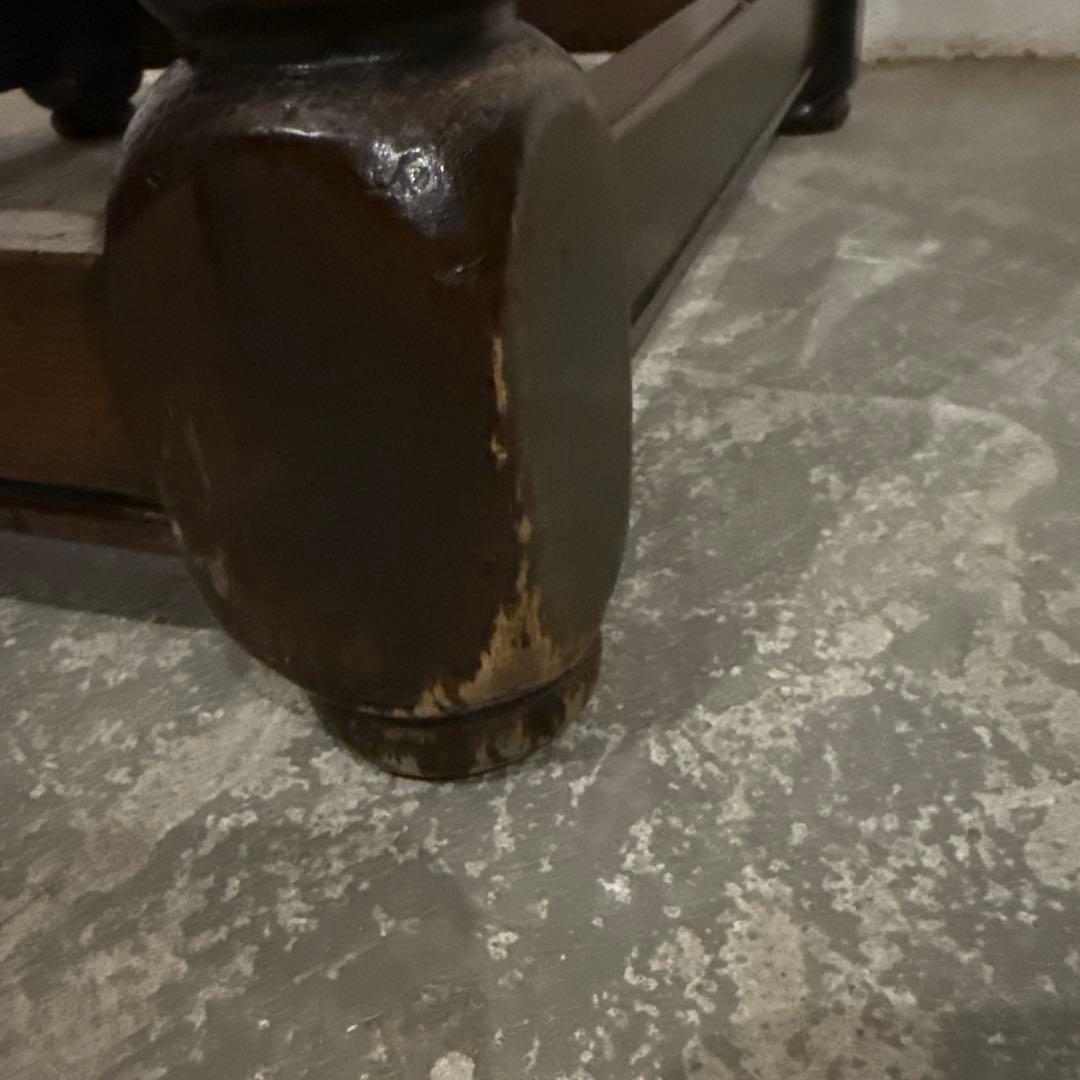 年末年始saleヴィンテージ　木製サイドテーブル　引き出し付き2