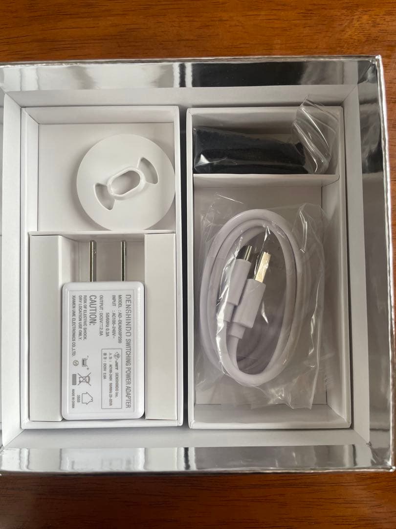 DENSHINDO プラズマ エアシャワー 美顔器 Un アン　ポーチ付き