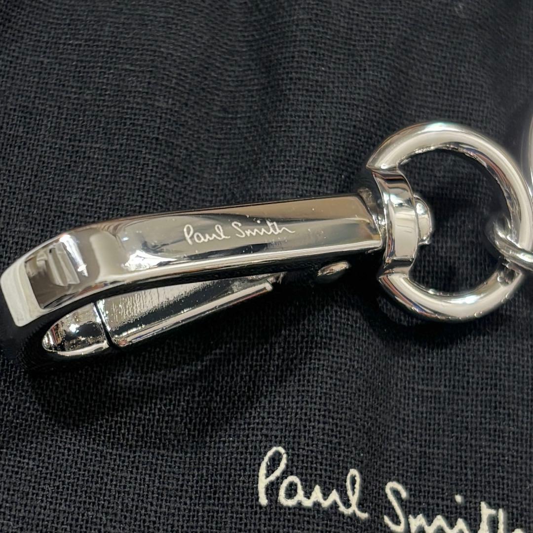 【美品】 Paul Smith ミニクーパー キーリング マルチストライプ