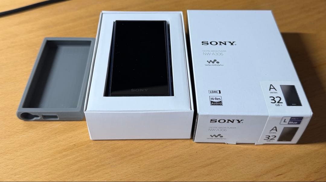 SONY NW-A306 デジタルオーディオプレーヤー　純正シリコンケース付