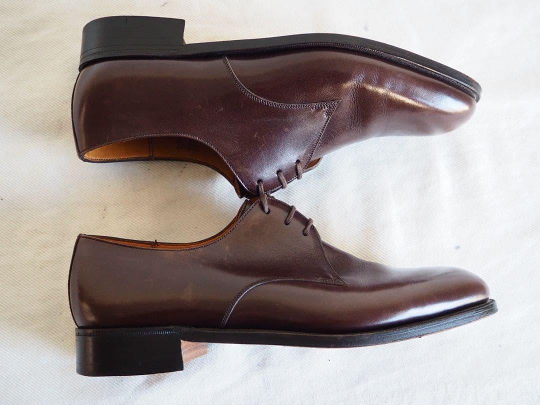 靴 J.M Weston 553 Brown Derby Shoes