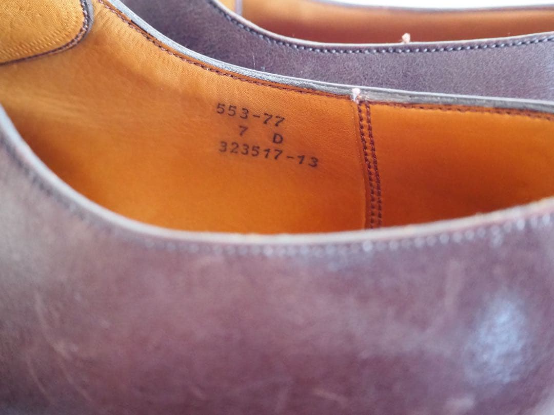 靴 J.M Weston 553 Brown Derby Shoes