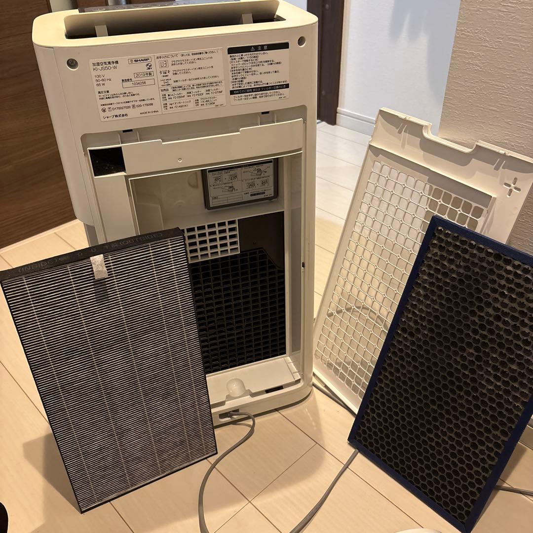 ♡お値下げしました！SHARP 空気清浄機 KI-JS50-W