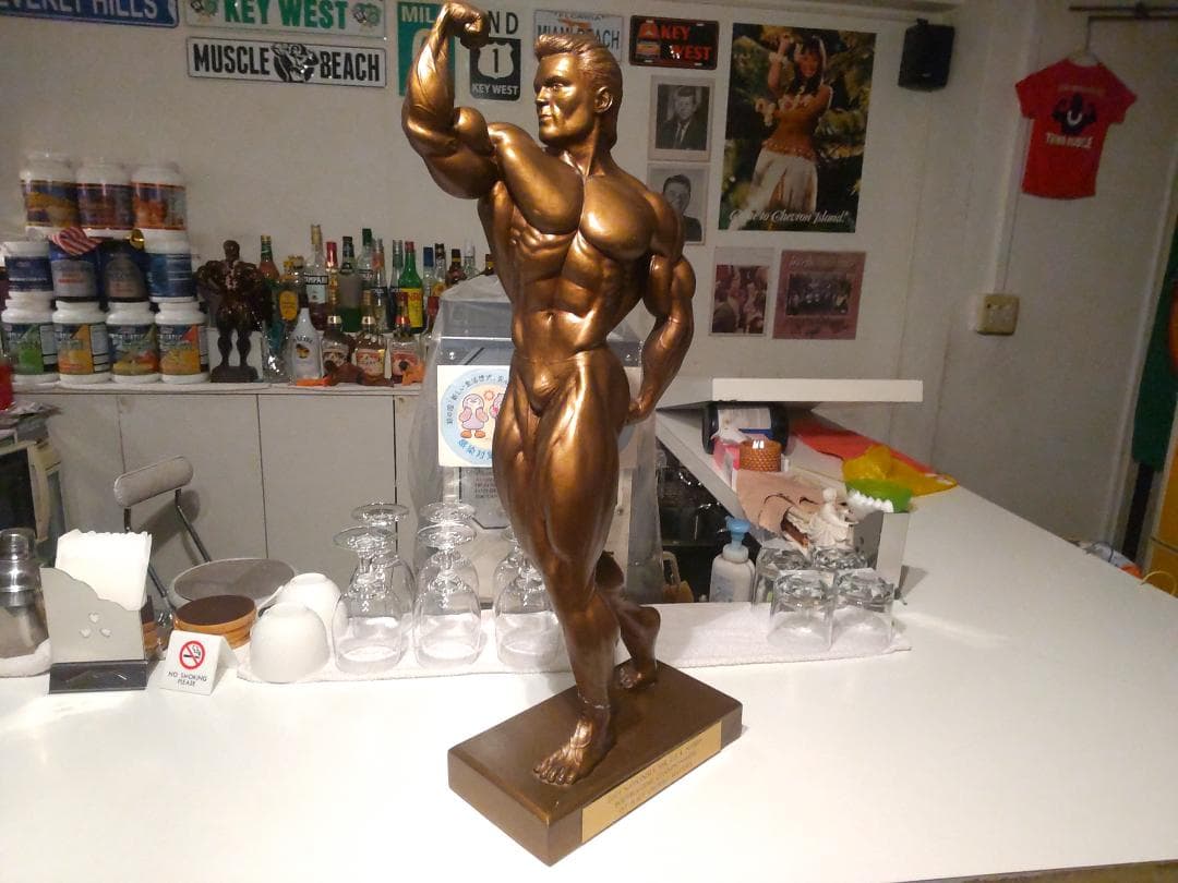 非売品 優勝 ボディビル トロフィー オブジェ★ゴールドジム,プロレス,格闘技