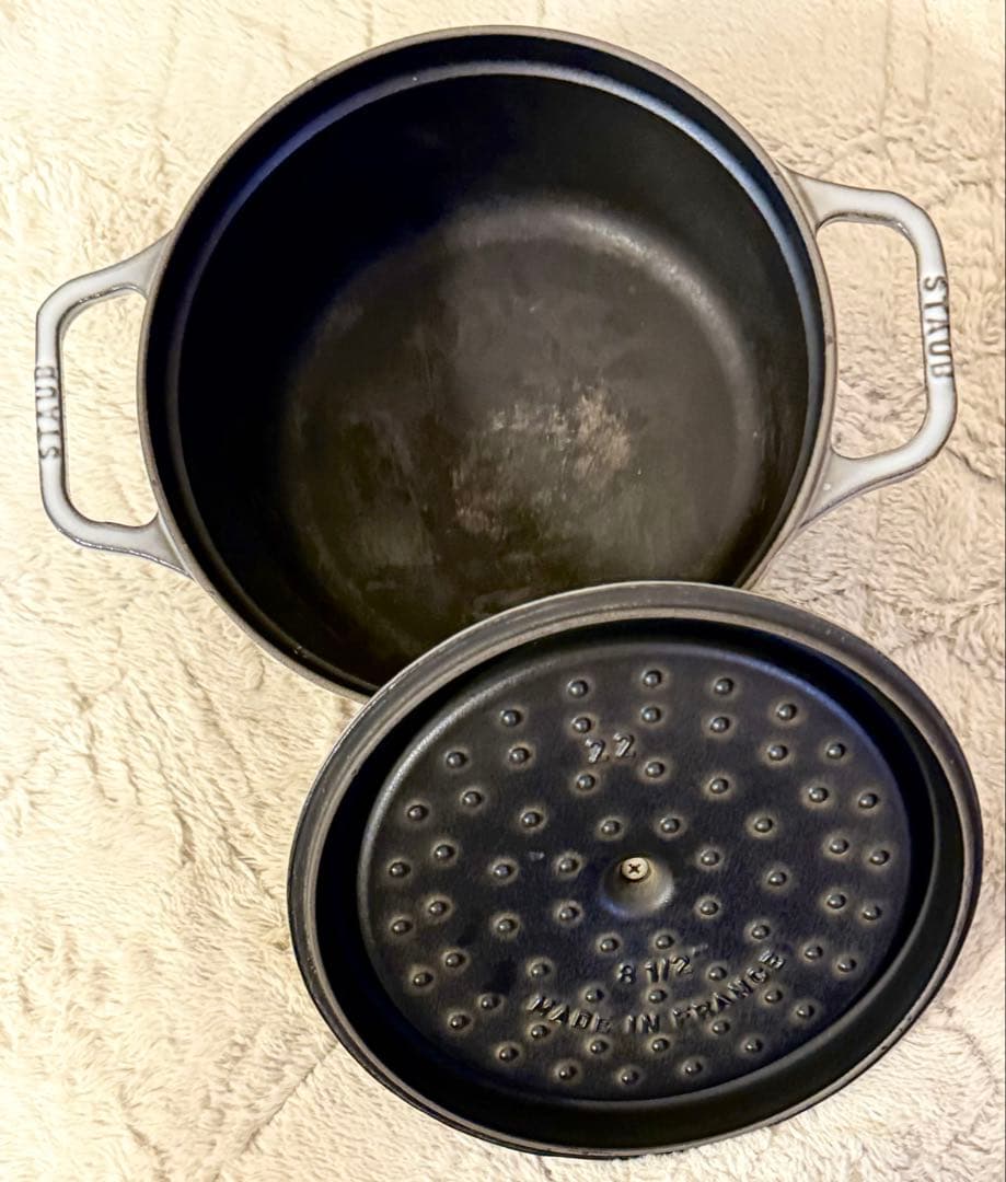 STAUB LA COCOTTE 22cm 鍋 グレー