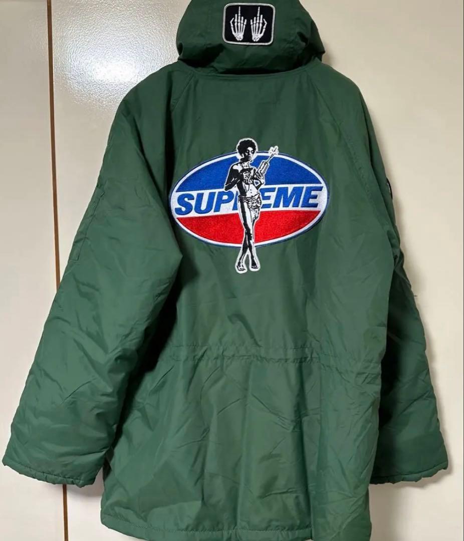 Supreme × HYSTERIC GLAMOUR モッズコート　メンズ　L