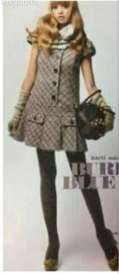 【美品✨吉川ひなの着用】バーバリーブルーレーベル ミニワンピース ノバチェック