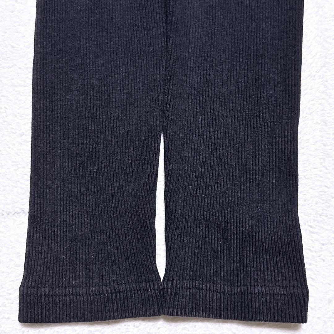 90s【美品】アニエスベーオム ハーフジップ ドライバーズニット ブラック 仏製