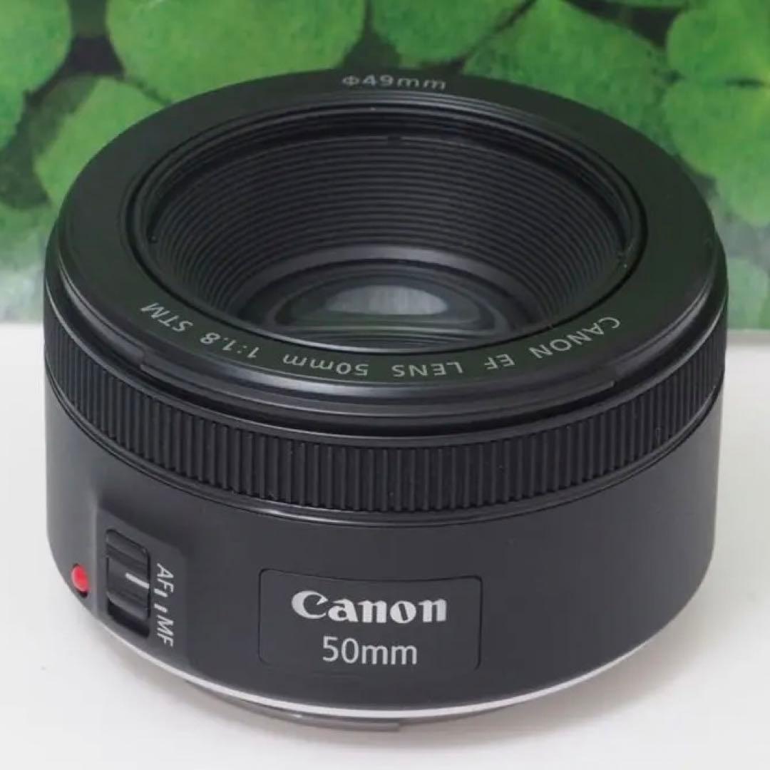 【美品】キヤノン EF50mm 単焦点 STMで動画もバッチリ♪ 神レンズ