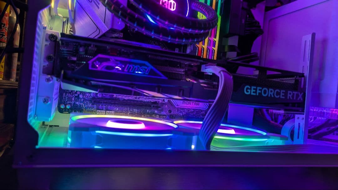 【中古】msi Geforce RTX 4070ti GAMING X SLIM