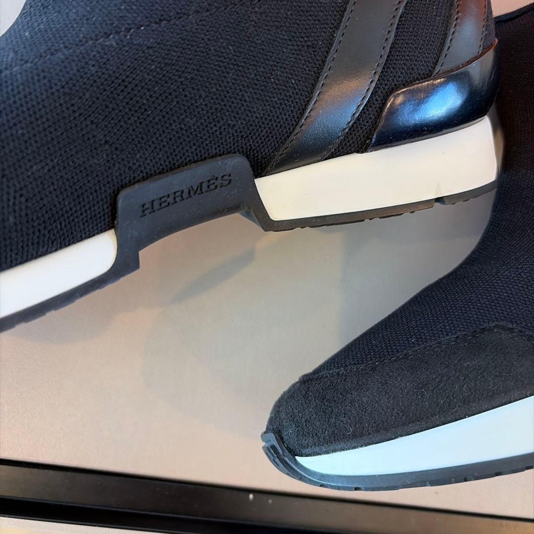 エルメス　ハイカットスニーカー　36 1/2 未使用品　182134Z