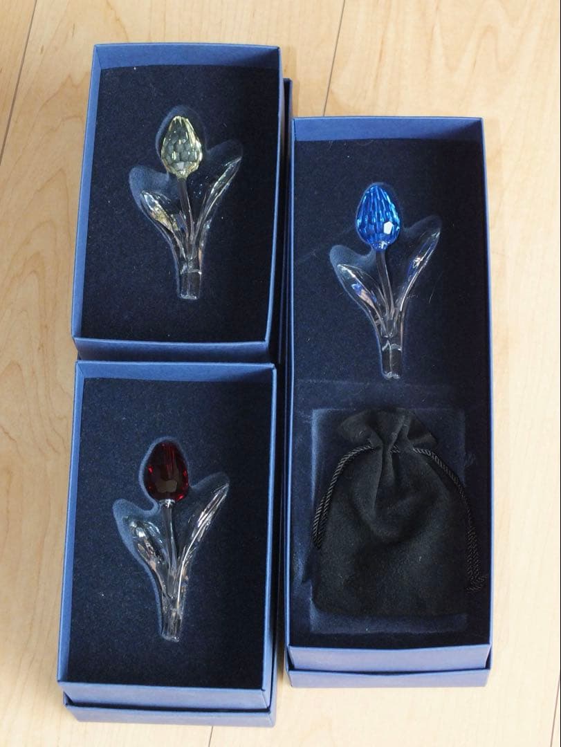 スワロフスキー SCS 三年分 チューリップ 3色セット