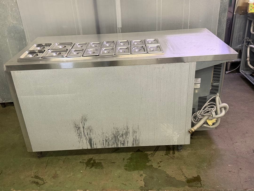 2019年 フクシマサンドイッチテーブル形冷蔵庫 1500x750x800