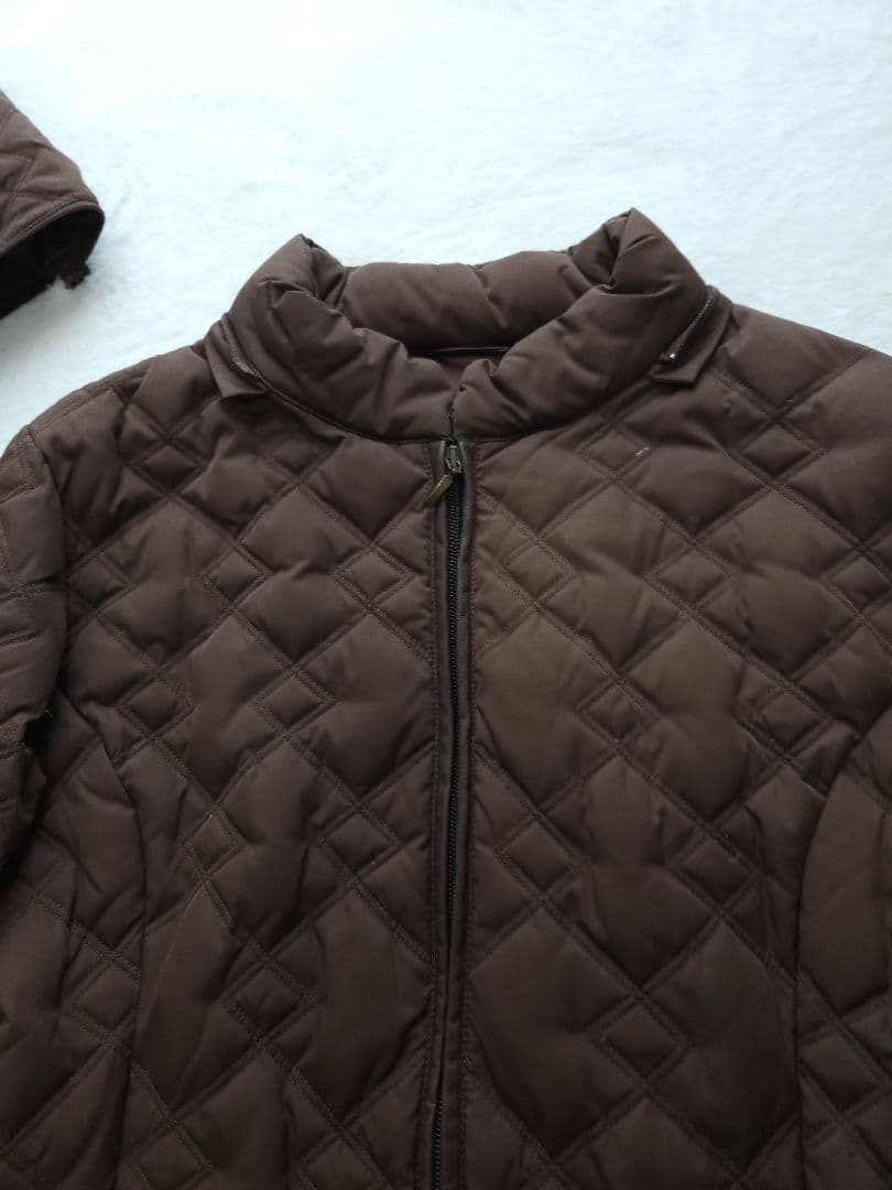 AIGNER 美品 高級ロングコート フード*着脱可能