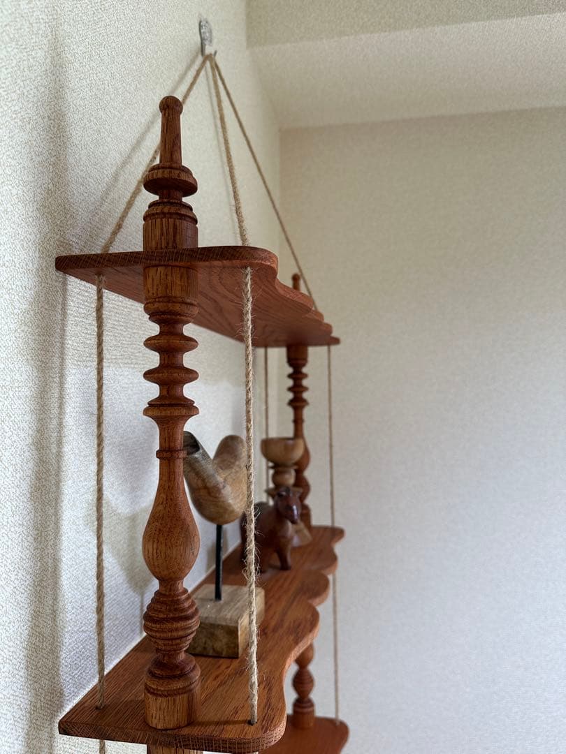 Re:CENO リセノインテリア　ウォールシェルフ　ヴィンテージレッド