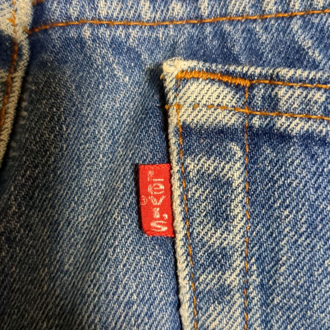 リーバイス501ハチマル W34 旧16番工場 内股シングル 501赤耳 80s